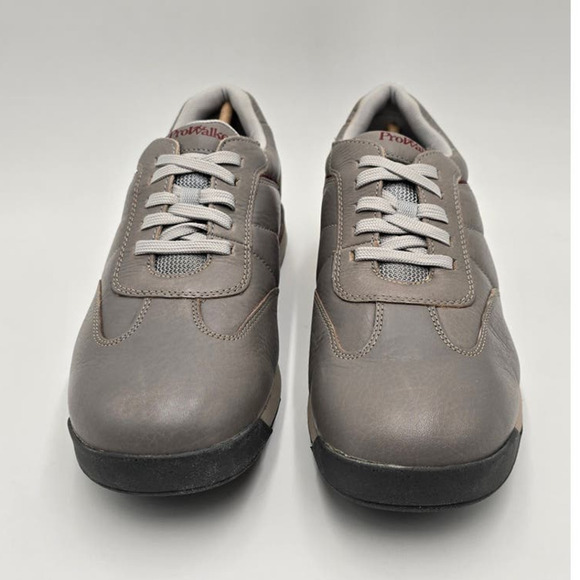 Rockport Prowalker 7200 Plus Sneakers Grey Premium Leather EVA Shoes Men\'s 10M main image 7